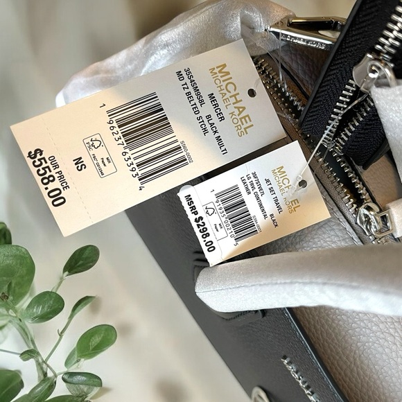 🌸NeW! $860 Michael Kors Mercer Belted Satchel & Wallet - Picture 6 of 8